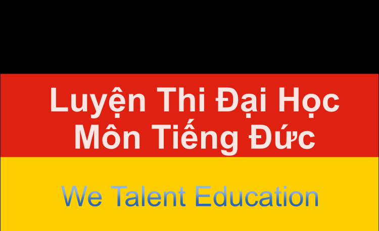 luyện thi đại học tiếng Đức - We Talent Education tại Long Biên