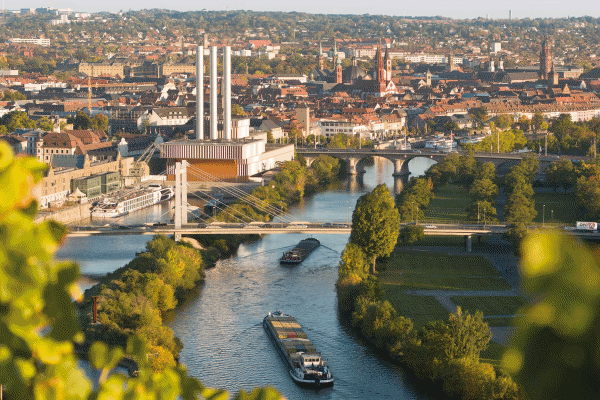 Khám phá thành phố Würzburg bên bờ sông Main