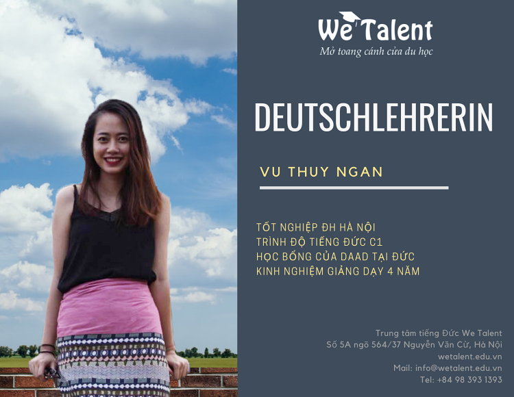 Đội ngũ giáo viên tiếng Đức We Talent