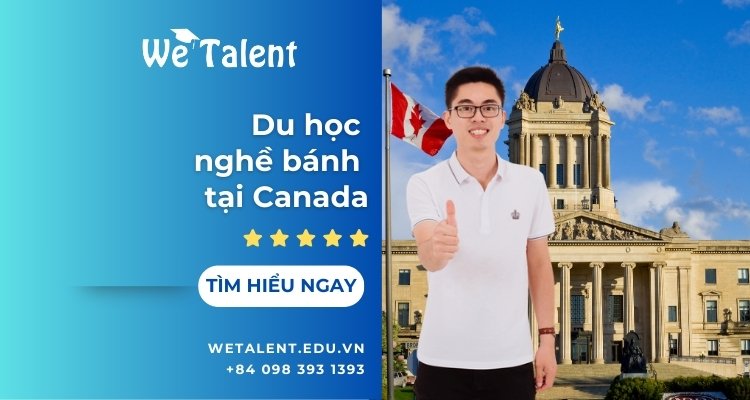 Du học nghề bánh tại Canada