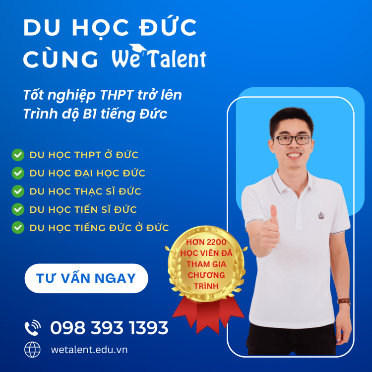 du học Đức: đại học, thạc sĩ, tiến sĩ, học một khóa tiếng Đức ở Đức, du học thpt ở Đức