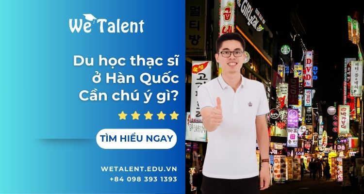 Du học thạc sĩ Hàn Quốc - Cơ hội mới cho giới trẻ