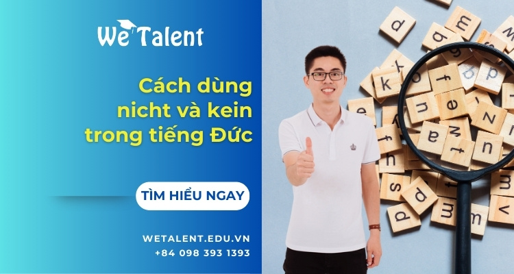 Cách dùng nicht và kein trong tiếng Đức